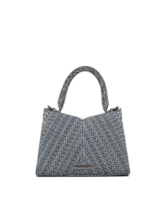 Marc Jacobs Monogram Chain-Link Detailed Denim Tote Bag