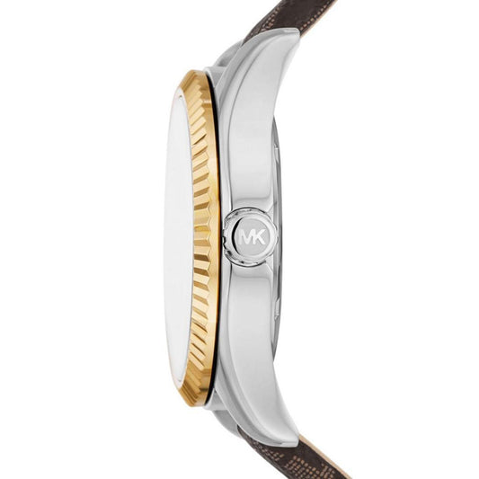 Women's Lexington Three-Hand Brown Signature Polyvinyl Chloride Watch 38mm