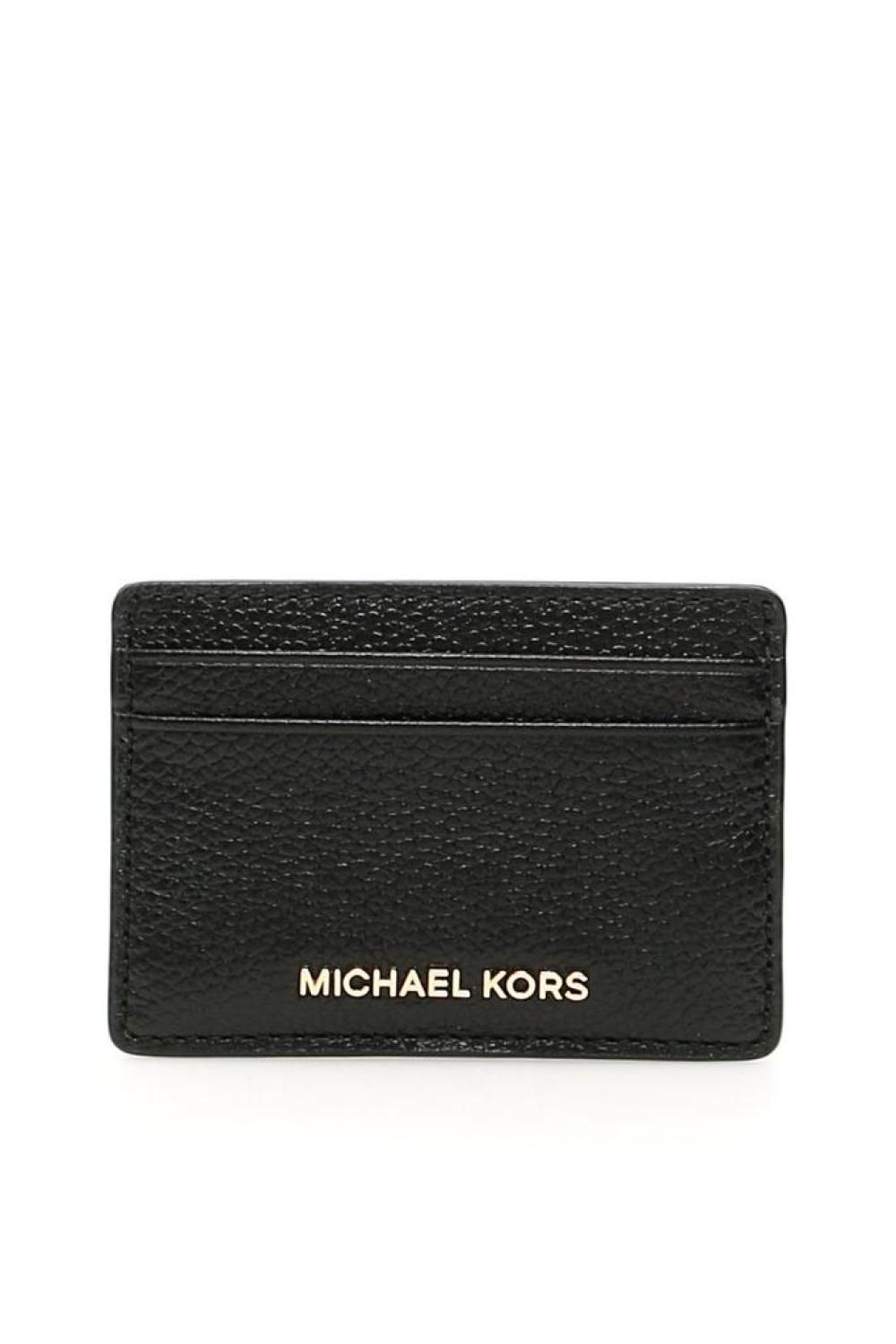 Michael Michael Kors Jet Set Logo Plaque Cardholder