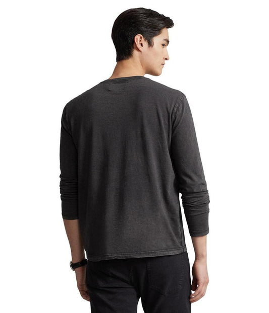Slub Jersey Henley Shirt