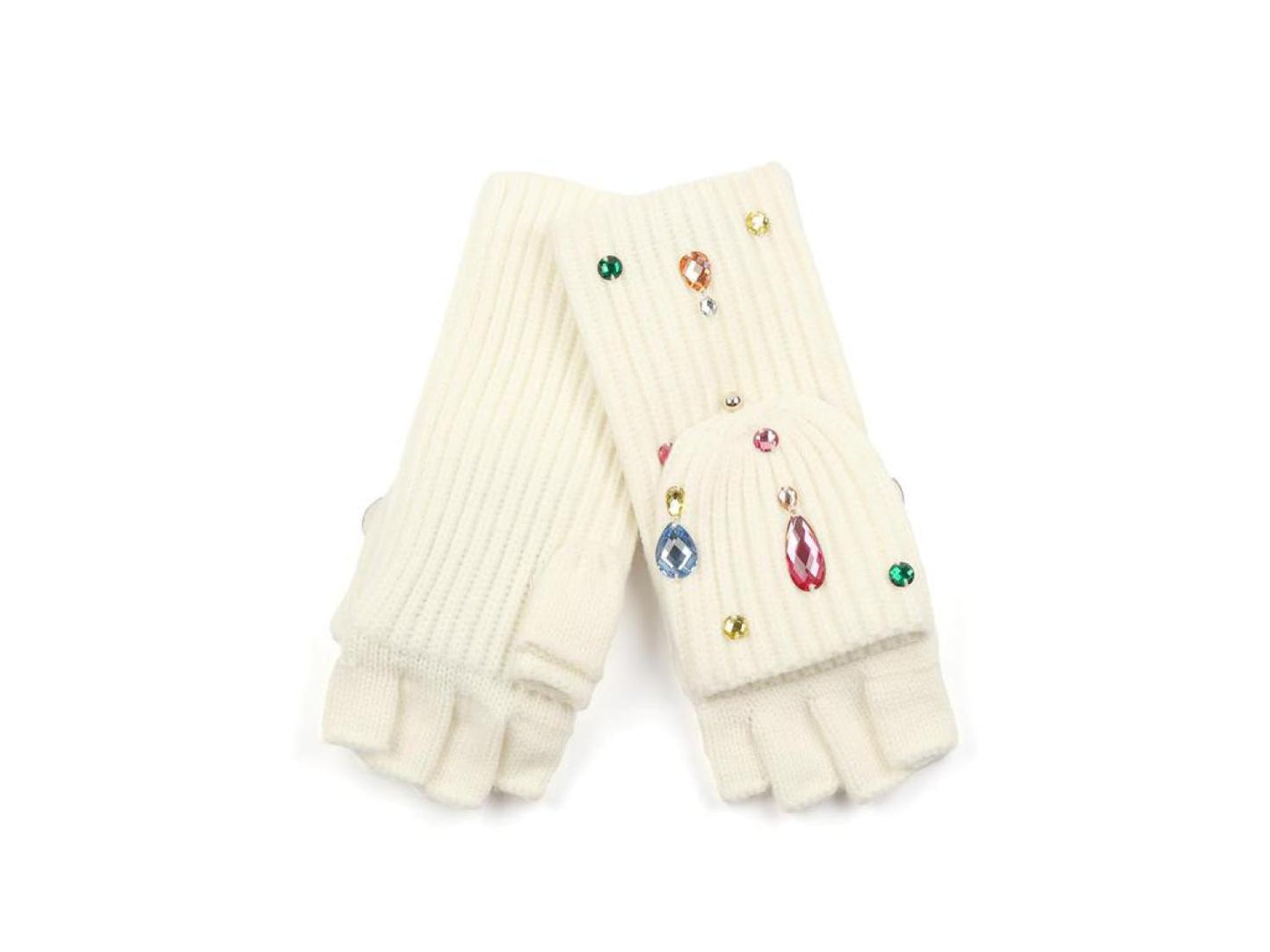 Enbellished Pop Top Gloves