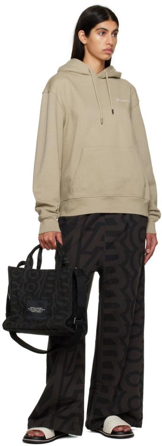 Black Small 'The Monogram' Tote
