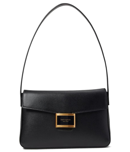 Katy Textured Leather Medium Shoulder Bag