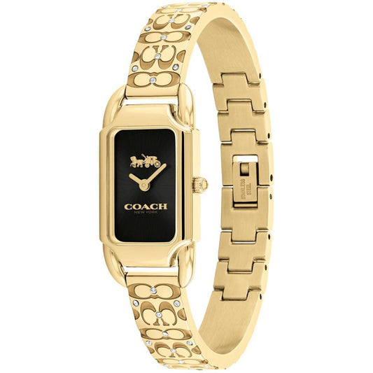 Women's Cadie Gold-Tone Stainless Steel Bangle Bracelet Watch 17.5 x 28.5mm