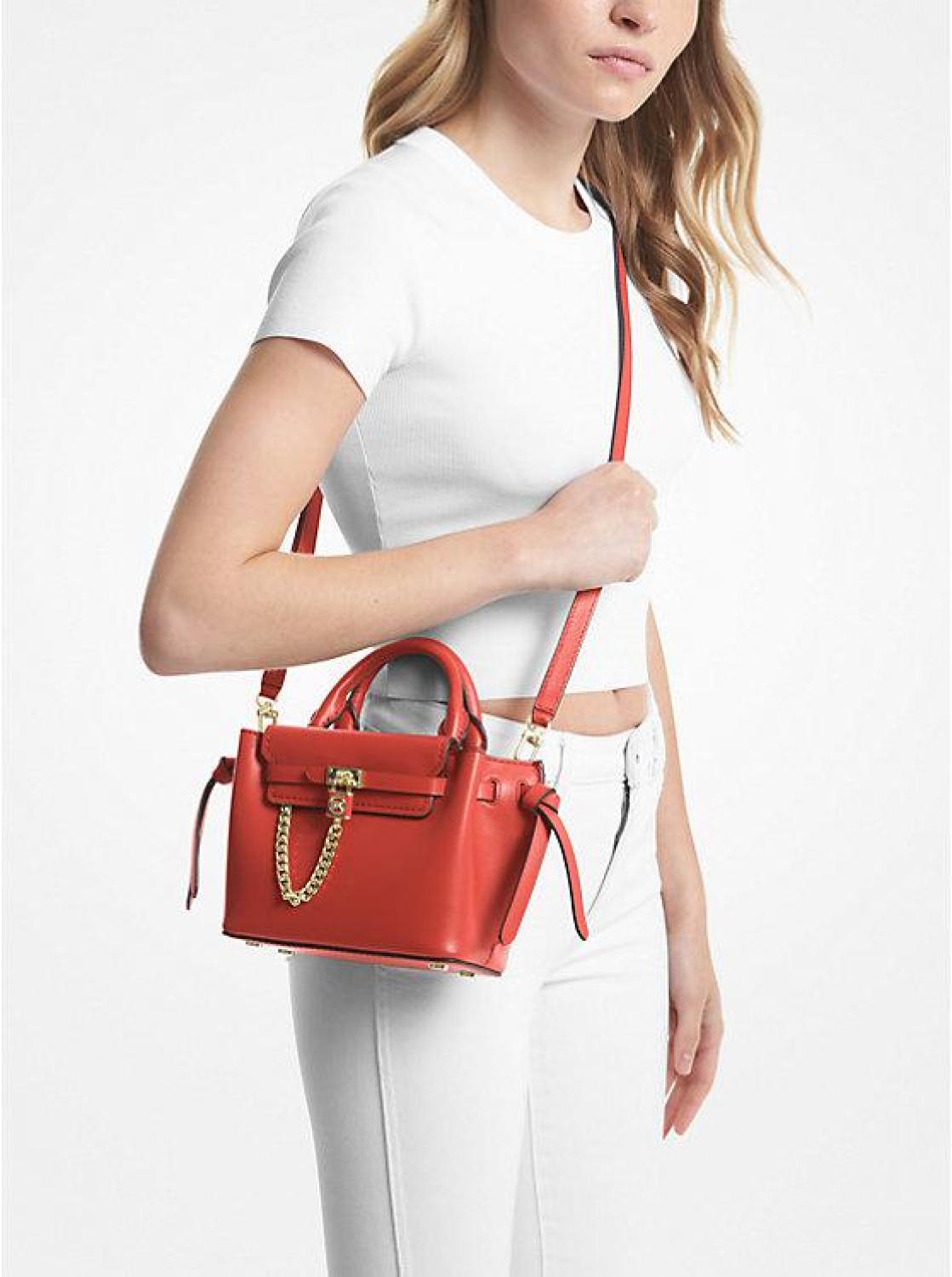 Hamilton Legacy Extra-Small Leather Belted Satchel