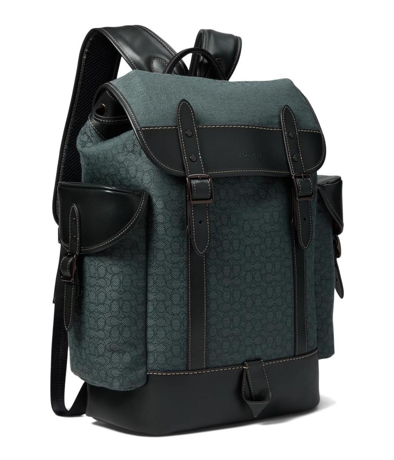 coach hitch backpack Hitch Backpack in Micro Signature Jacquard