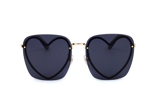 Marc Jacobs Eyewear Heart Frame Sunglasses