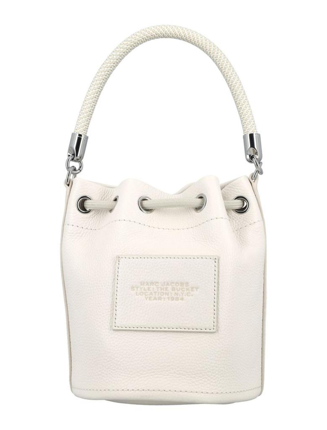Marc Jacobs Logo Embossed Bucket Bag