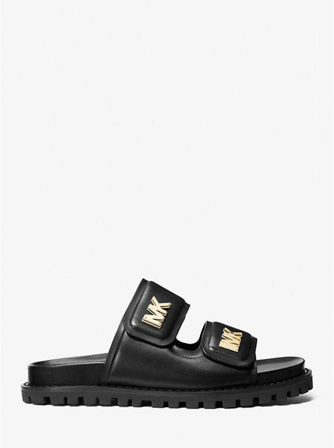 Stark Leather Slide Sandal