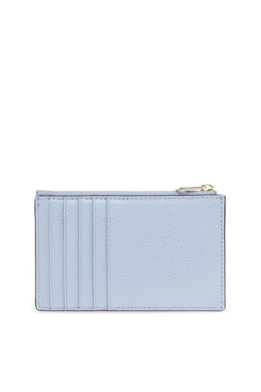 Furla Logo Plaque Zipped Cardholder