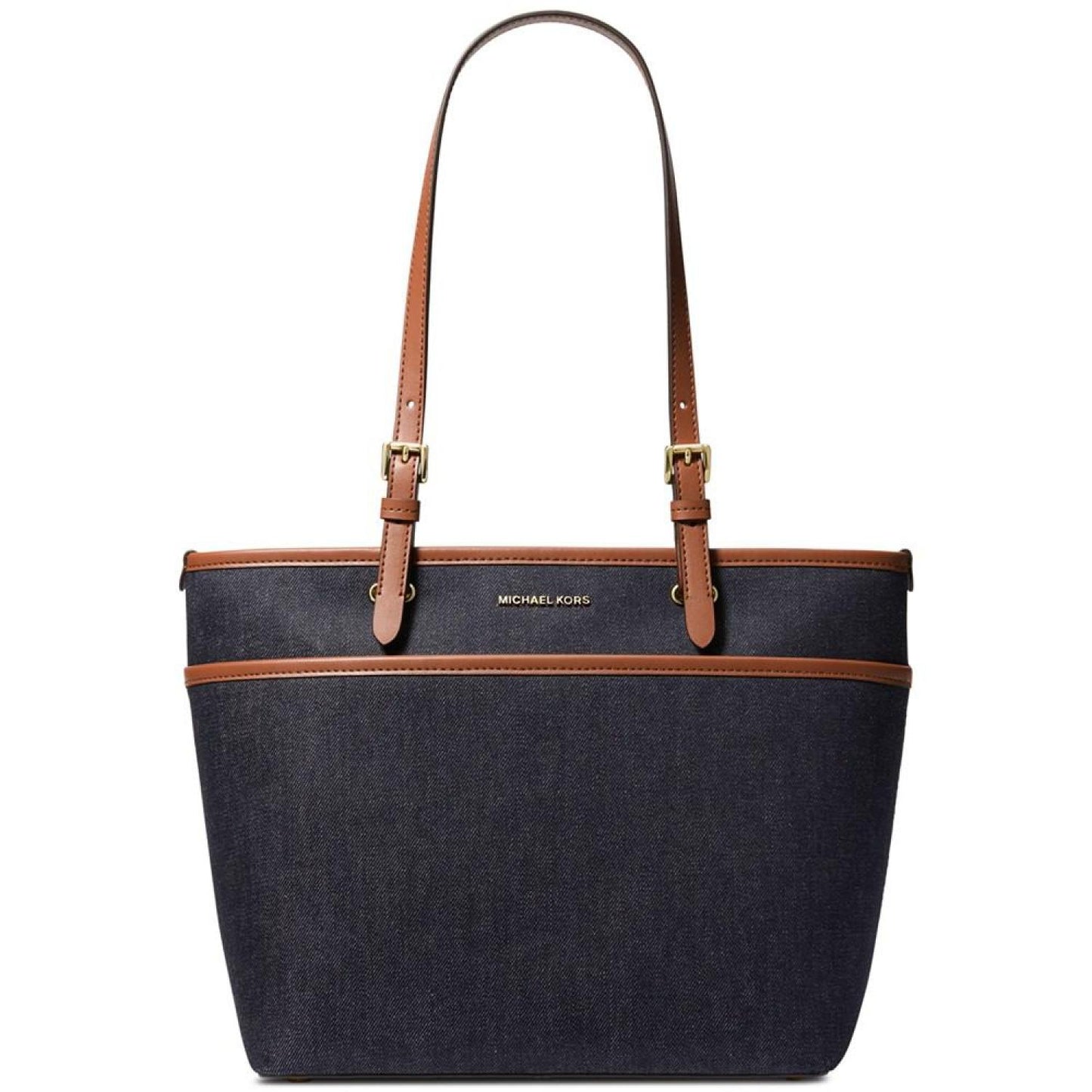 Medium Top Zip Pocket Tote