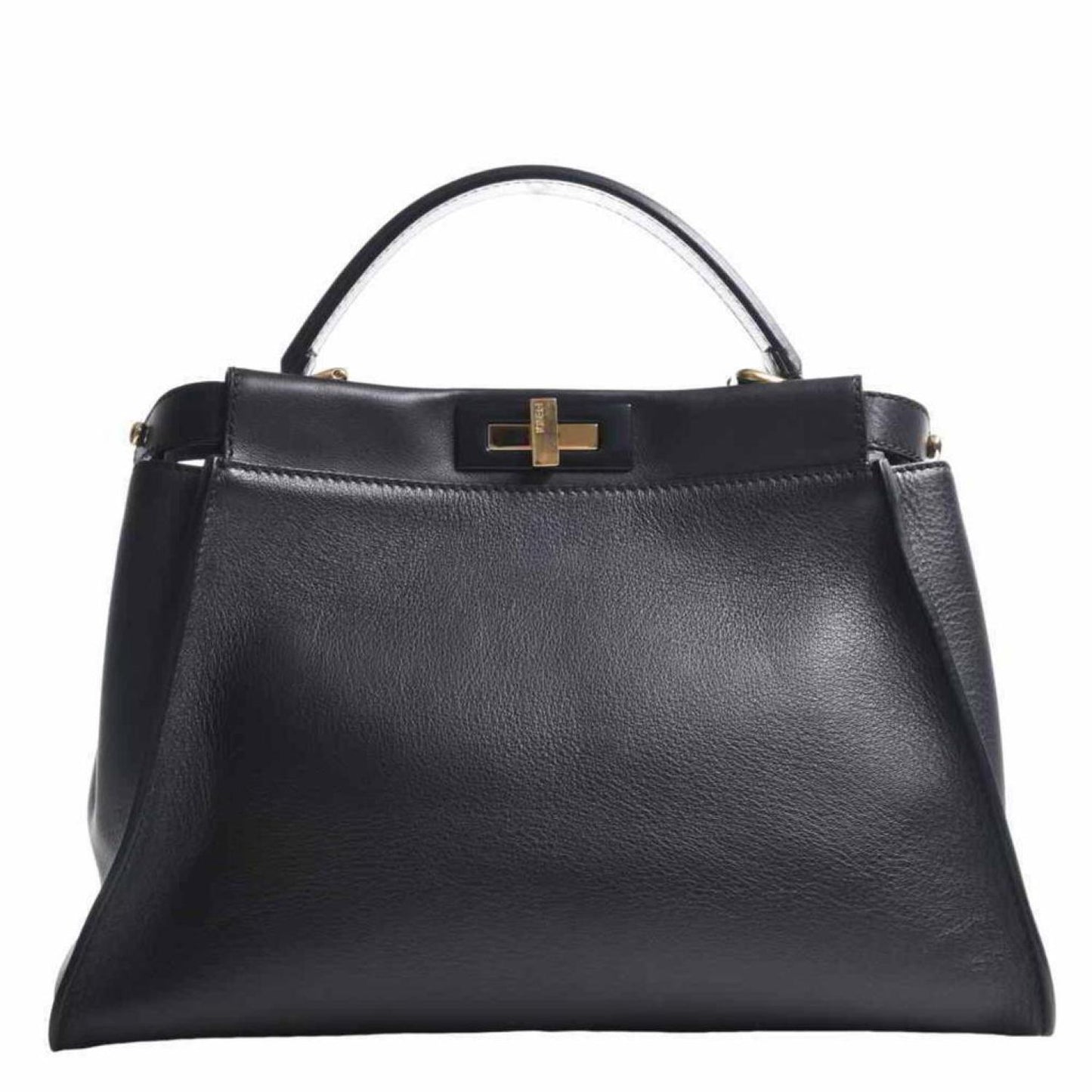 Fendi Peekaboo Leather Handbag (Pre-Owned)