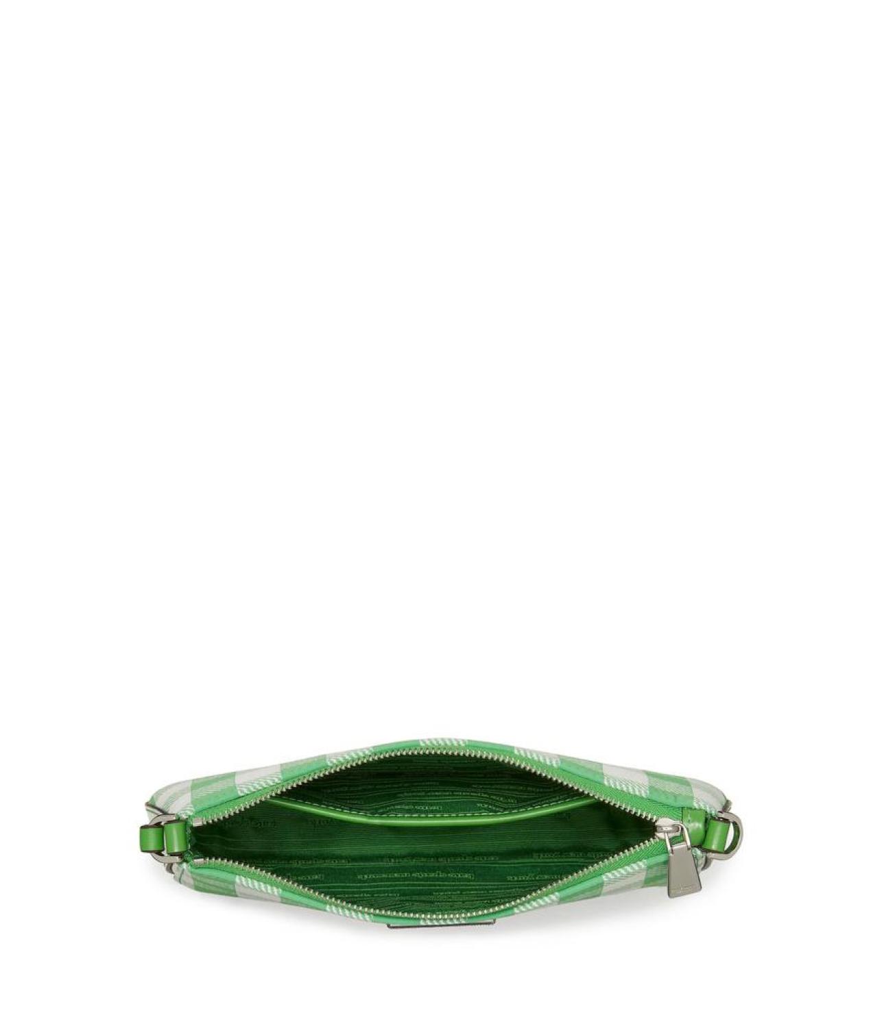 Sam Icon Gingham Field Fabric Mini Pochette