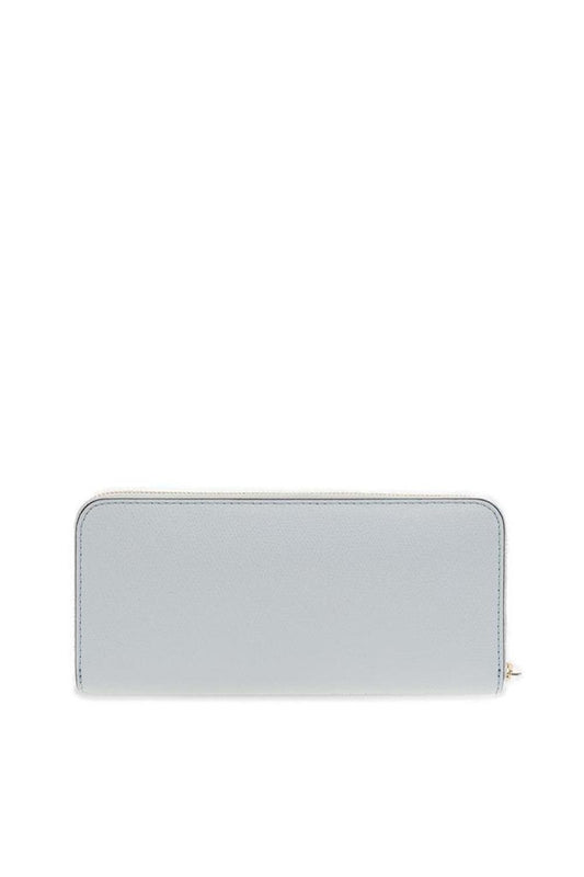 Furla Logo Plaque Zipped Continental Wallet