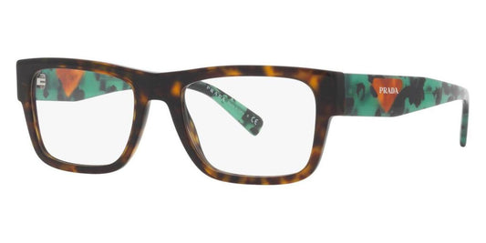 Prada Men's PR-15YVF-23B1O1 Fashion 56mm Havana Opticals