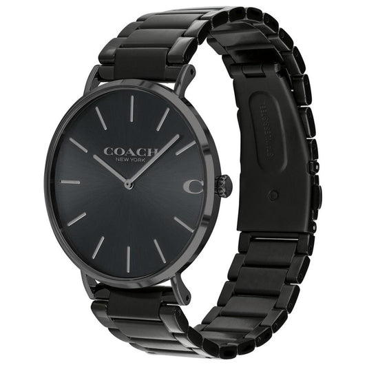 Men's Charles Stainless Steel Bracelet Watch 41mm