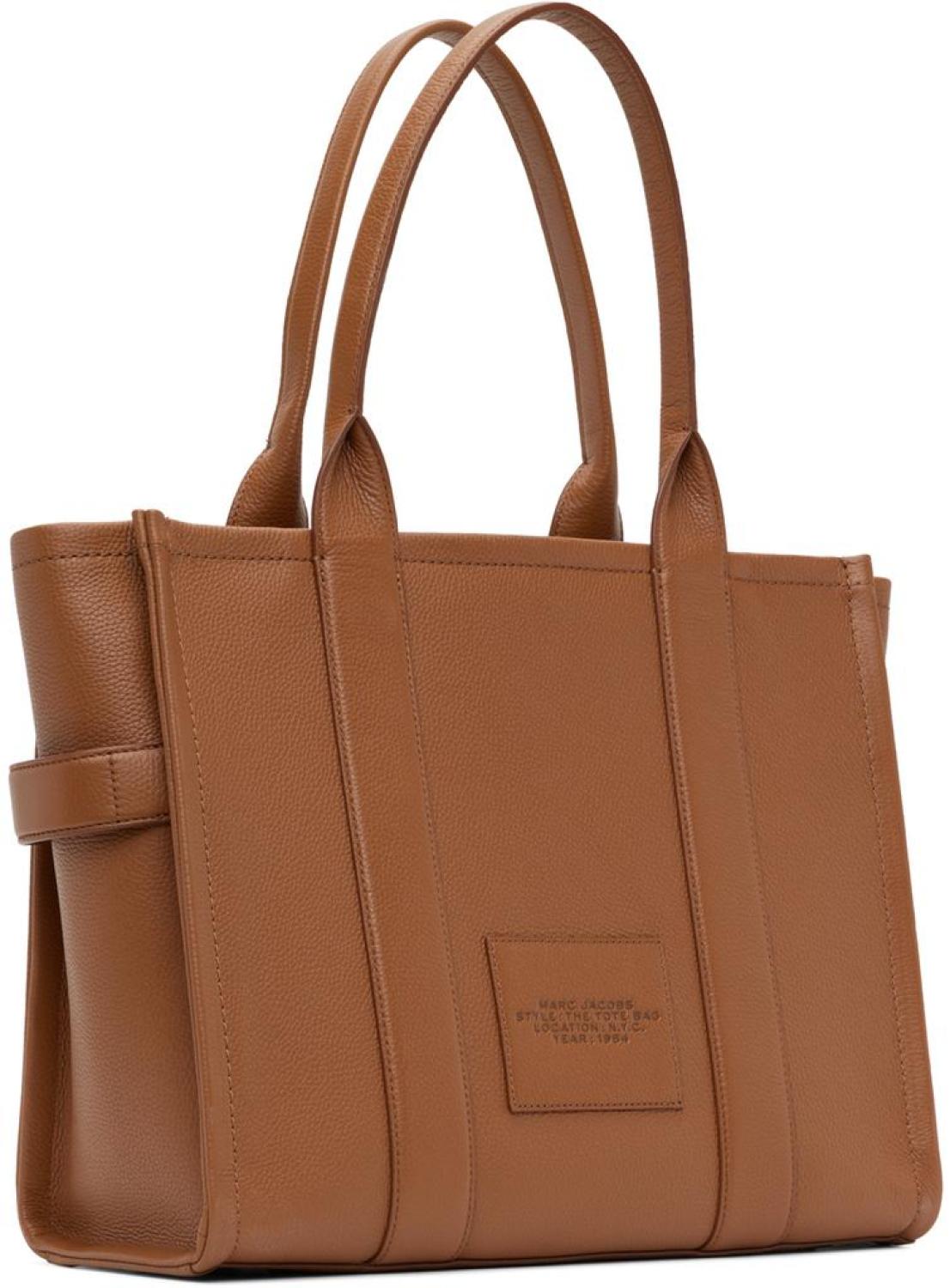 Brown 'The Leather Large' Tote