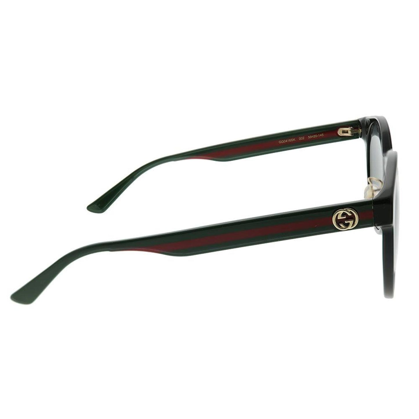Gucci GG 0416SK 002 Womens Round Sunglasses