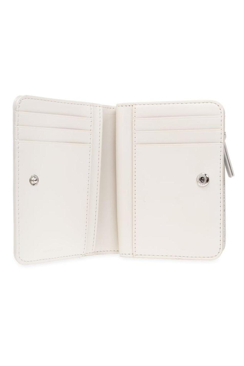 Marc Jacobs The Monogram Metallic Mini Compact Wallet