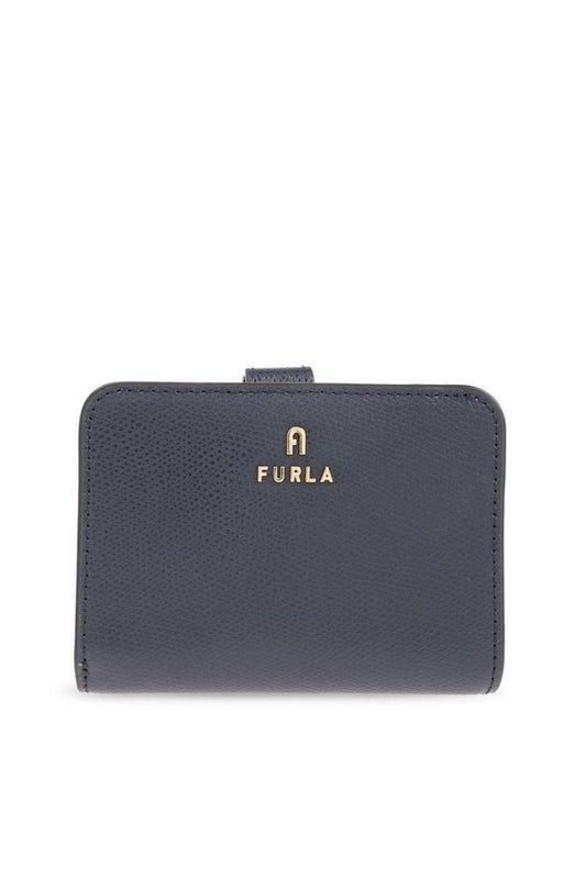 Furla Logo Lettering Compact Wallet