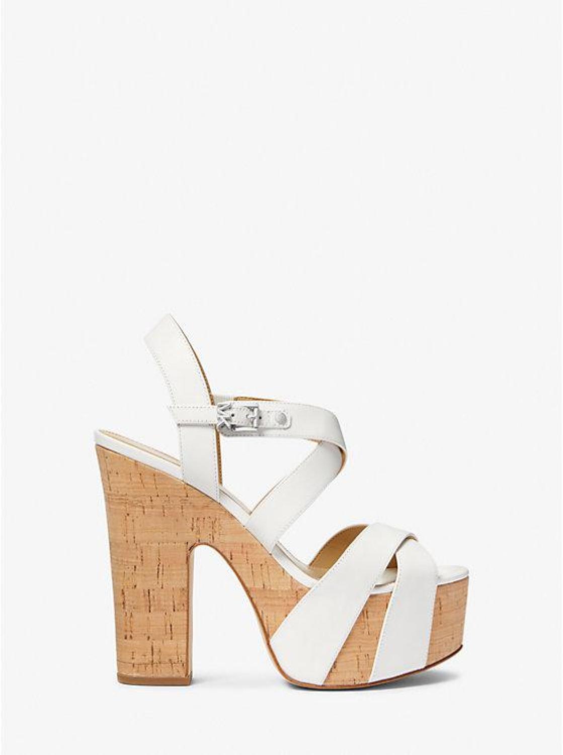 Suki Leather Platform Sandal