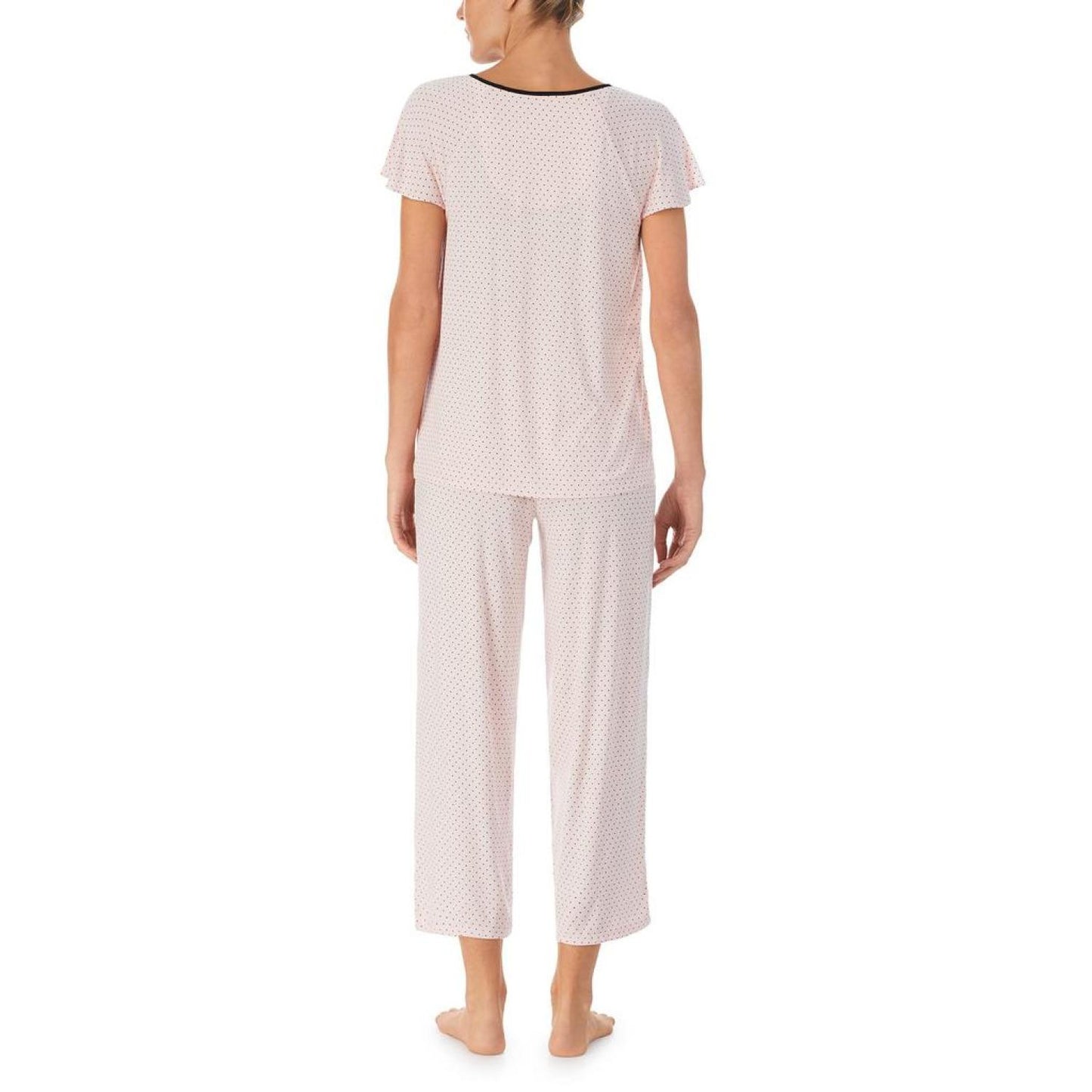 Short Sleeve Cropped PJ Set