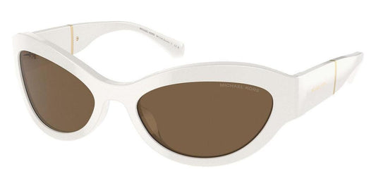 Michael Kors Women's Burano 59mm Optic White Sunglasses MK2198-310073-59