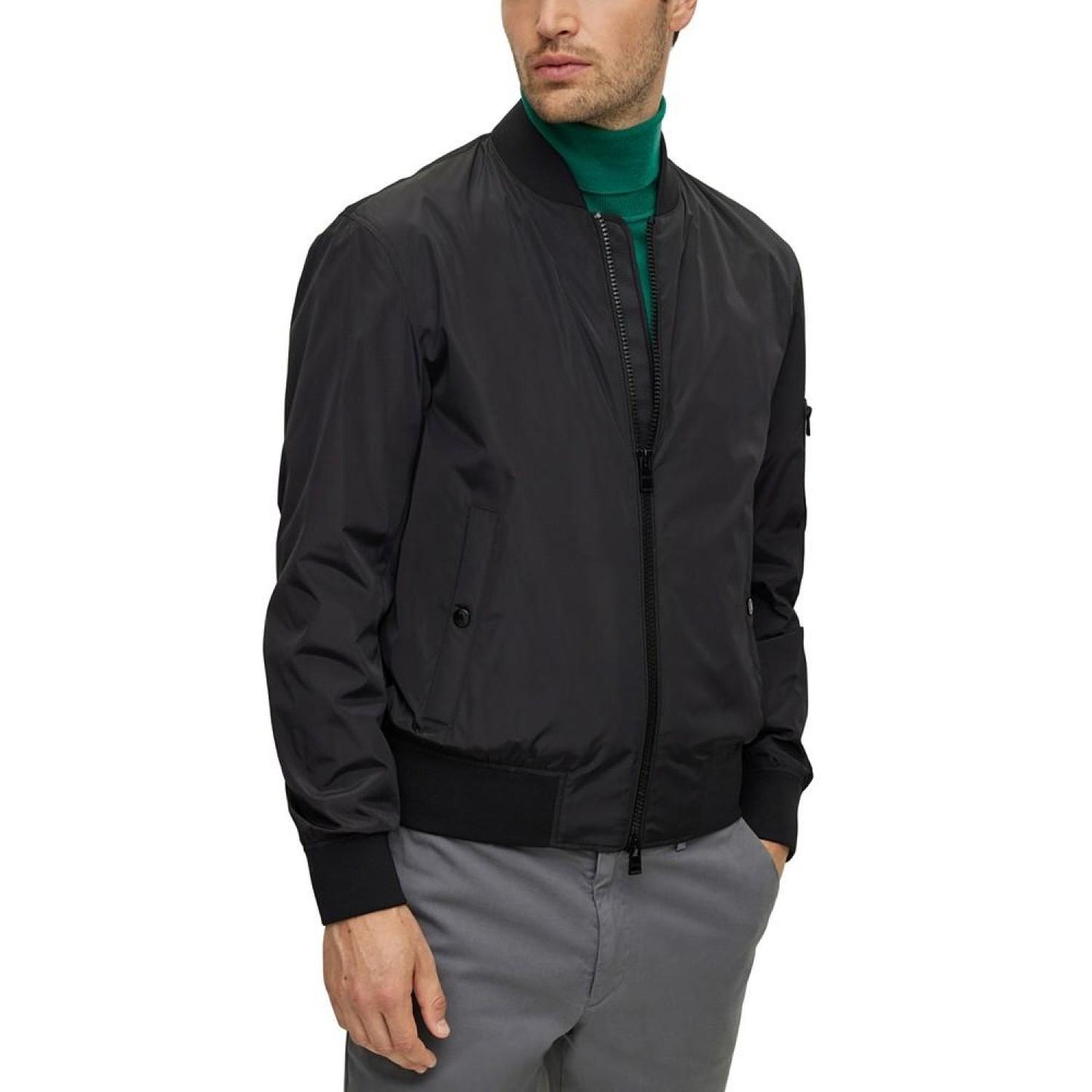 Men's Regular-Fit Bomber Jacket