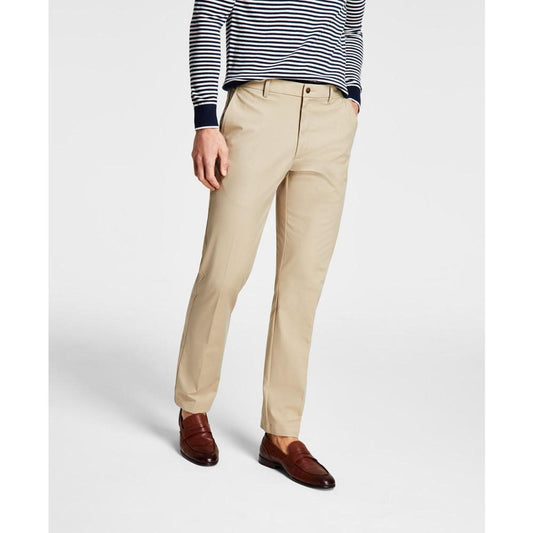 Men's Classic Fit Flat Front Pants