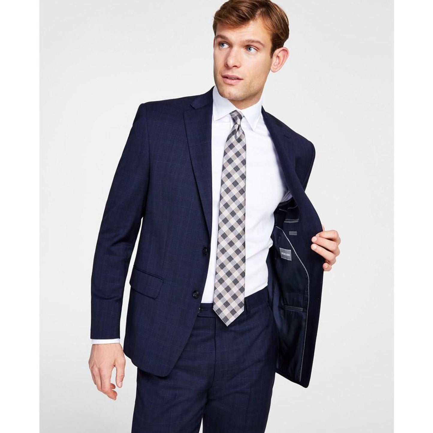 Men's Classic-Fit Wool Stretch Suit Separate Jacket