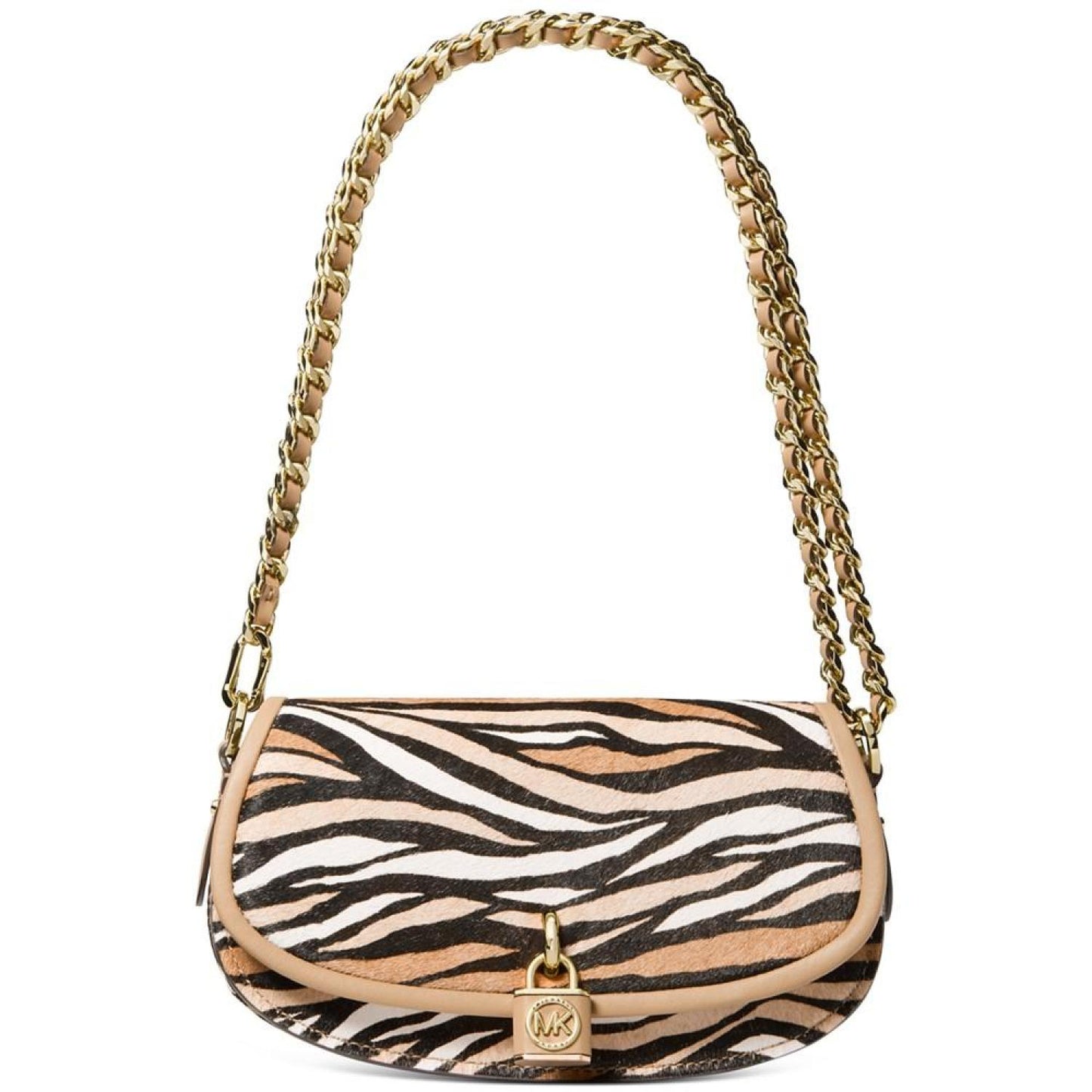 Mila Small Calf Hair East West Sling Messenger