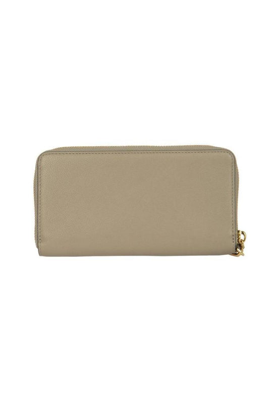 Marc Jacobs The Slim Logo Detailed Zipped Wallet