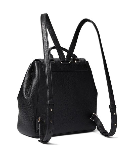Knott Pebbled Leather Medium Flap Backpack