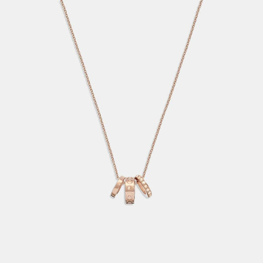 Coach Outlet Signature Rondell Necklace