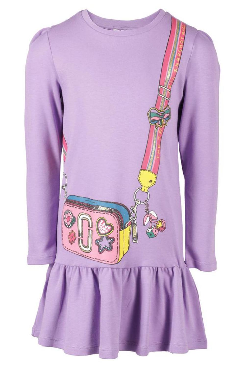 The Marc Jacobs Kids Graphic Printed Crewneck Dress