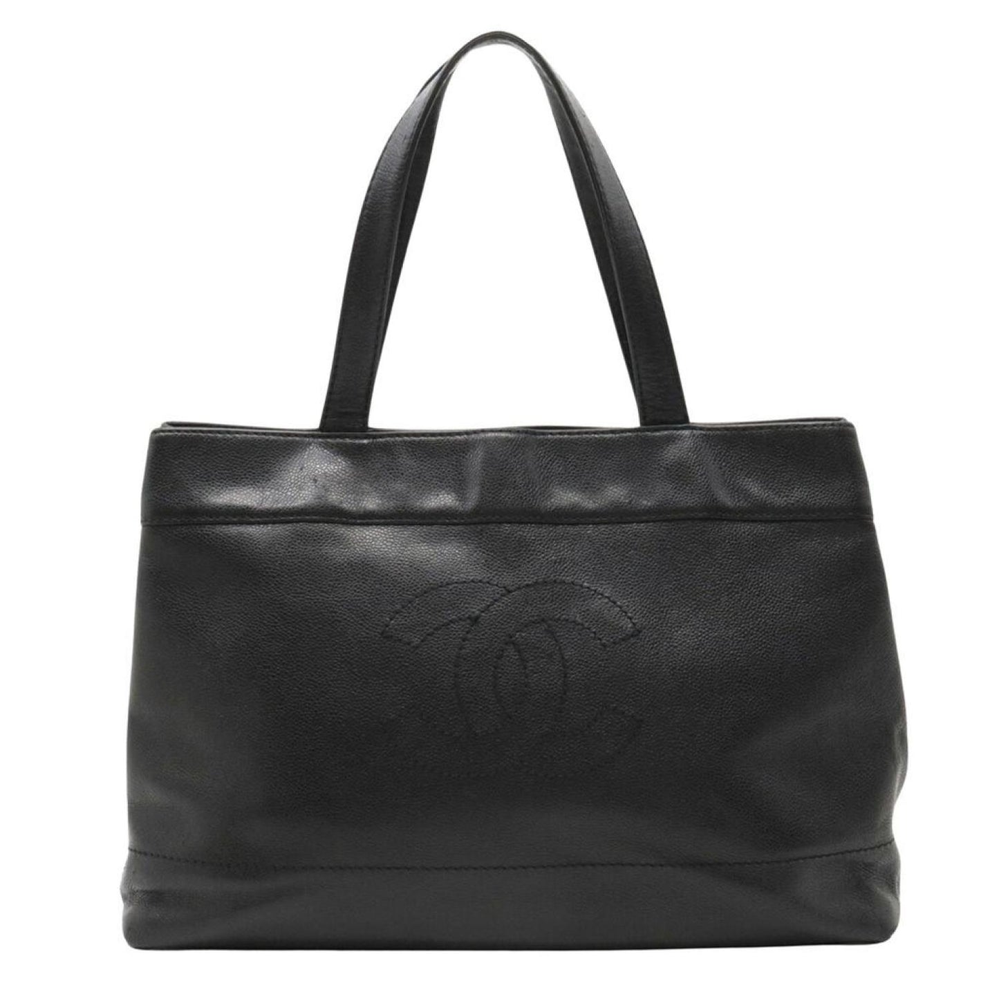 Chanel Cc Leather Shoulder Bag (Pre-Owned)