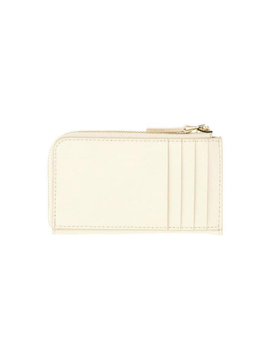 Marc Jacobs Logo Plaque Zip-Up Wallet