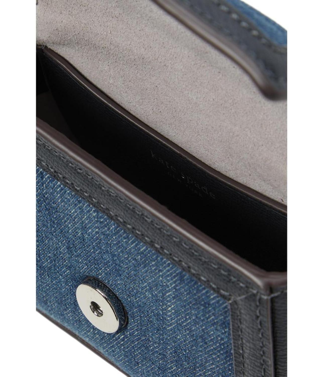 Katy Denim Micro Crossbody