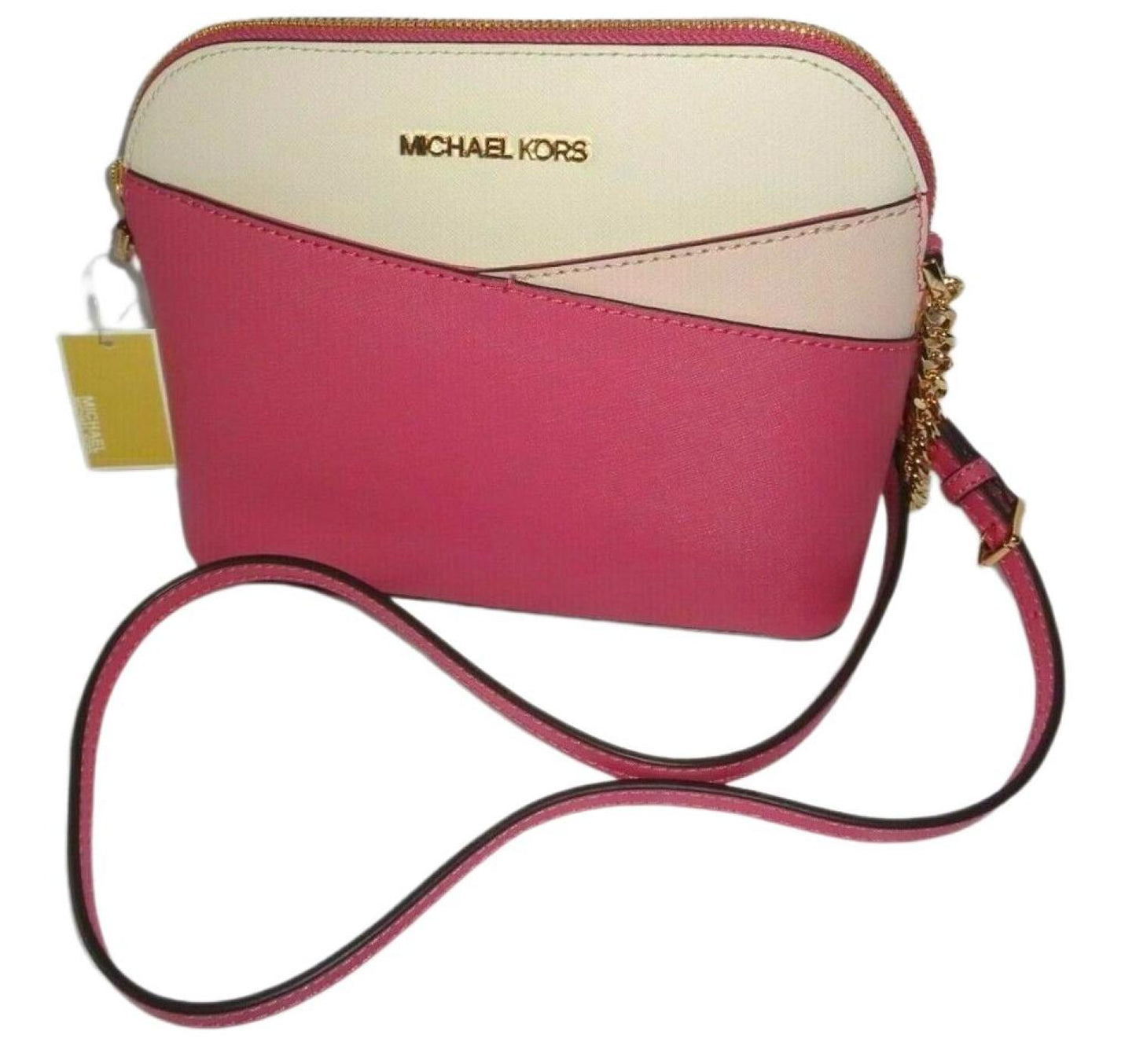 Michael Kors Jet set Travel Medium Crossody Leather Handag