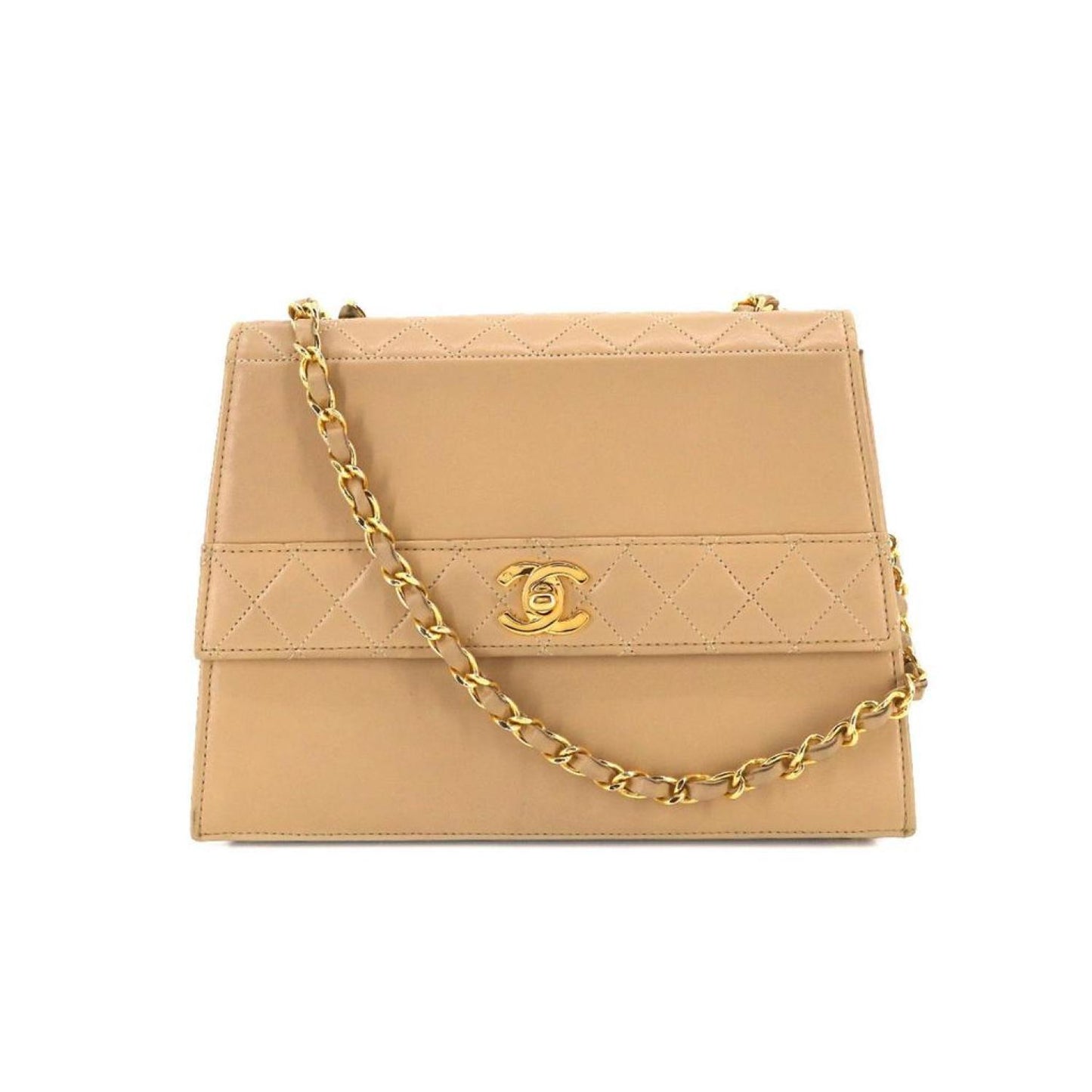 Chanel Trapèze Leather Shoulder Bag (Pre-Owned)
