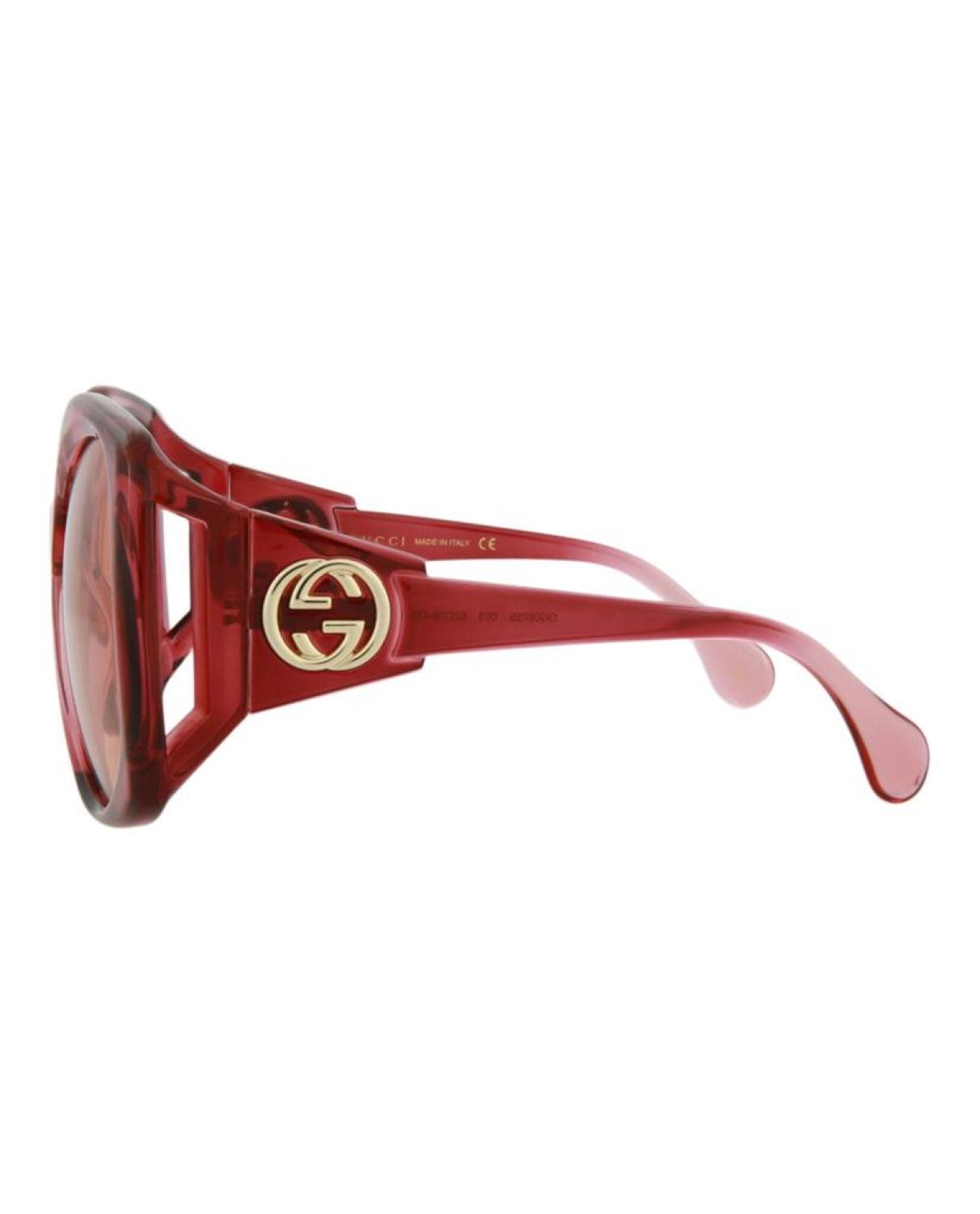 Square-Frame Injection Sunglasses