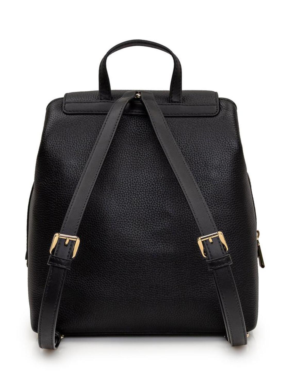 Michael Michael Kors Logo Plaque Fold-Over Backpack