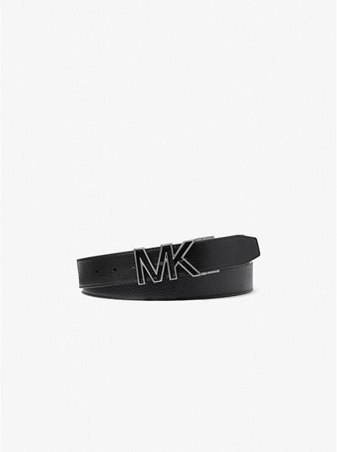 Reversible Logo and Faux Leather Belt