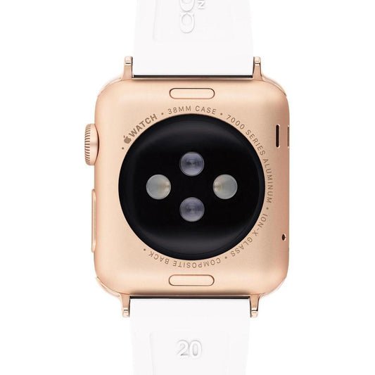 White Rubber 38/40/41mm Apple Watch® Band