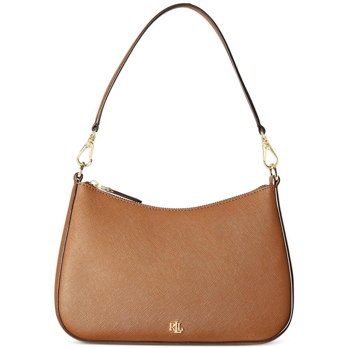 Crosshatch Leather Medium Danni Shoulder Bag