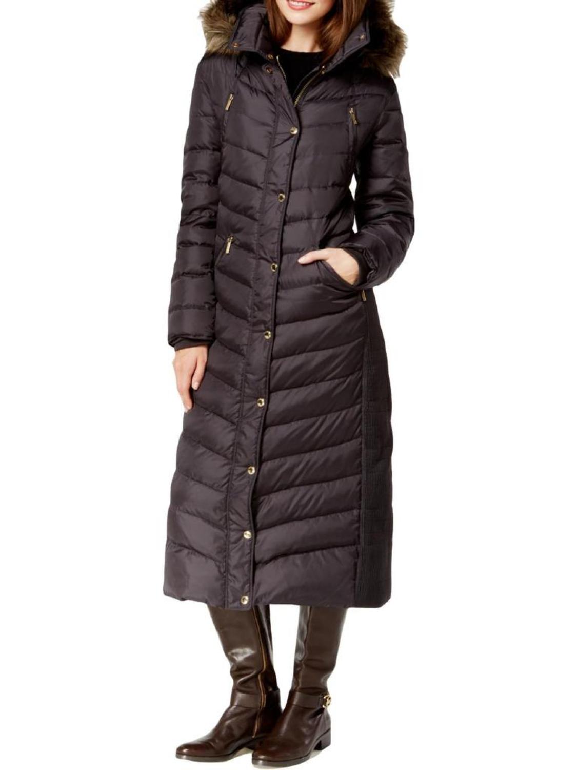 Womens Down Long Parka Coat