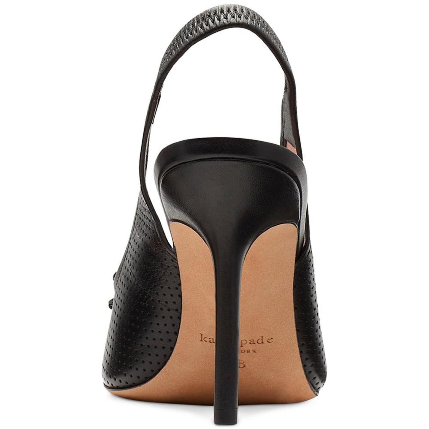Women's Veronica Pointed-Toe Perforated Slingback Pumps