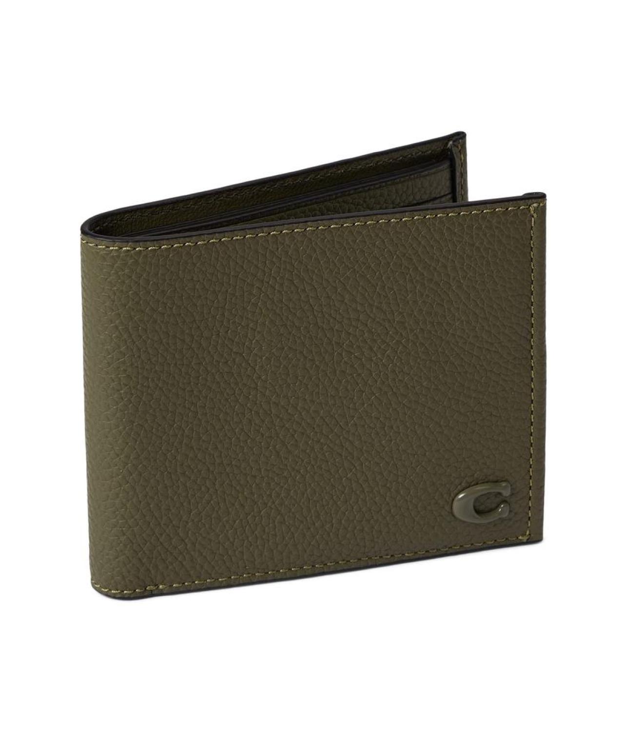 Refined Double Bill in Pebble Leather w/ Sculpted C Hardware Branding