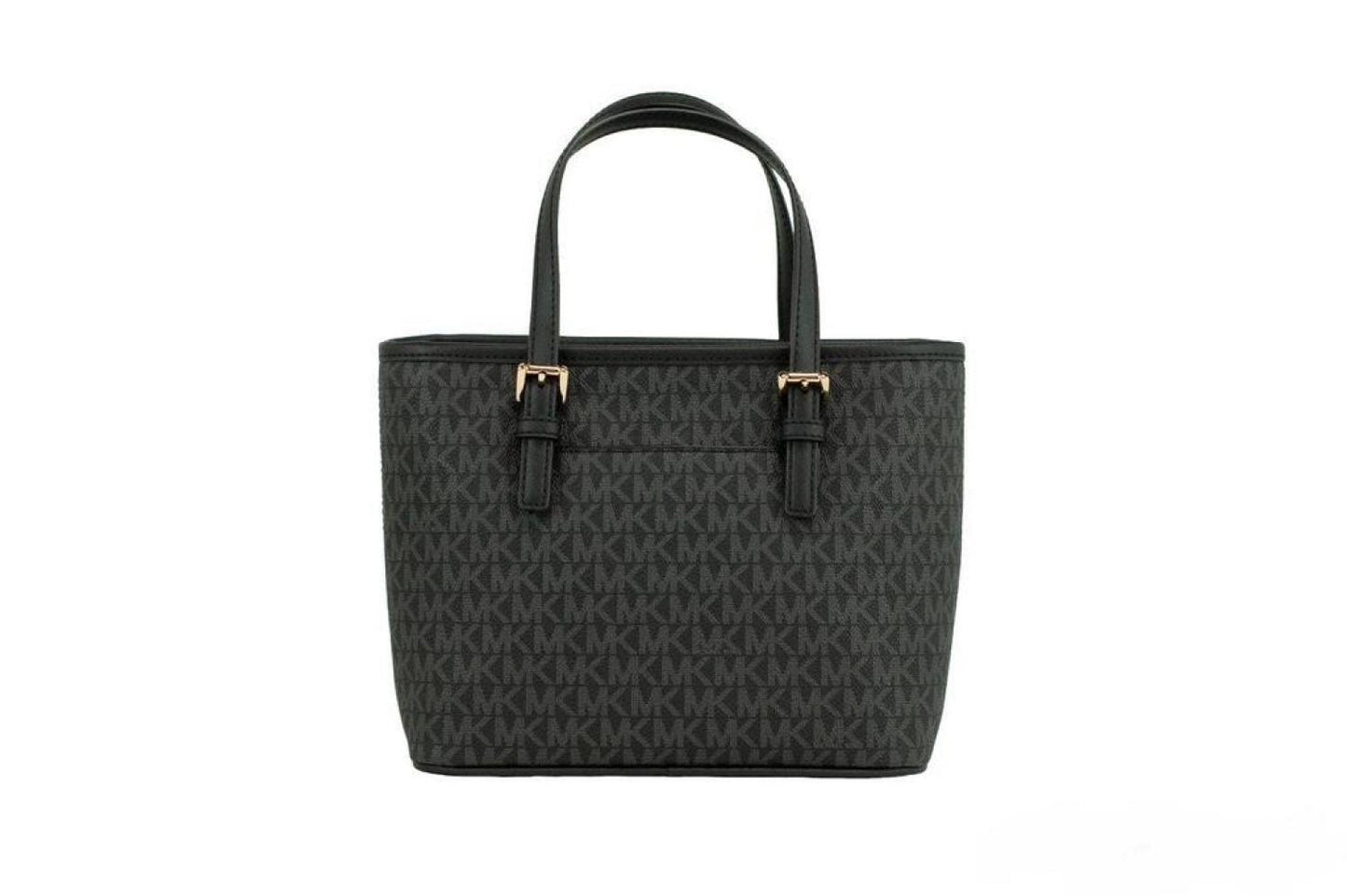 Michael Kors Jet Set Signature XS Carryall Top Zip Tote Bag Women's Purse