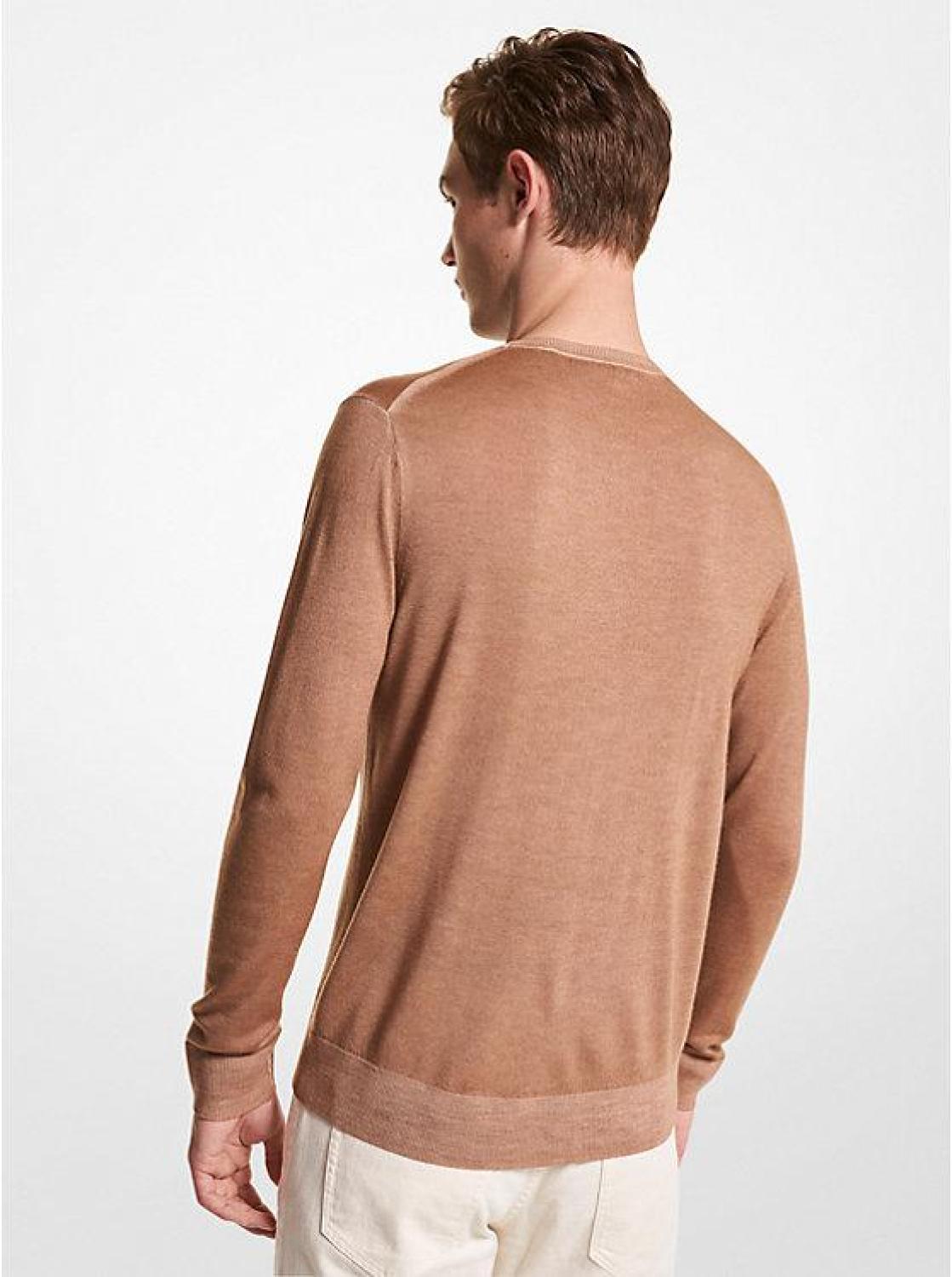 Washed Merino Wool Sweater